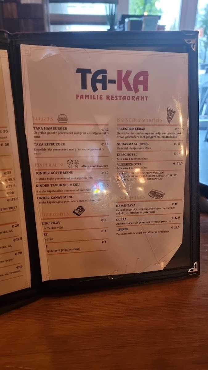 Menu Ta-Ka Familie Restaurant-10