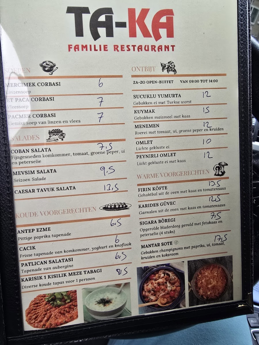 Menu Ta-Ka Familie Restaurant-2